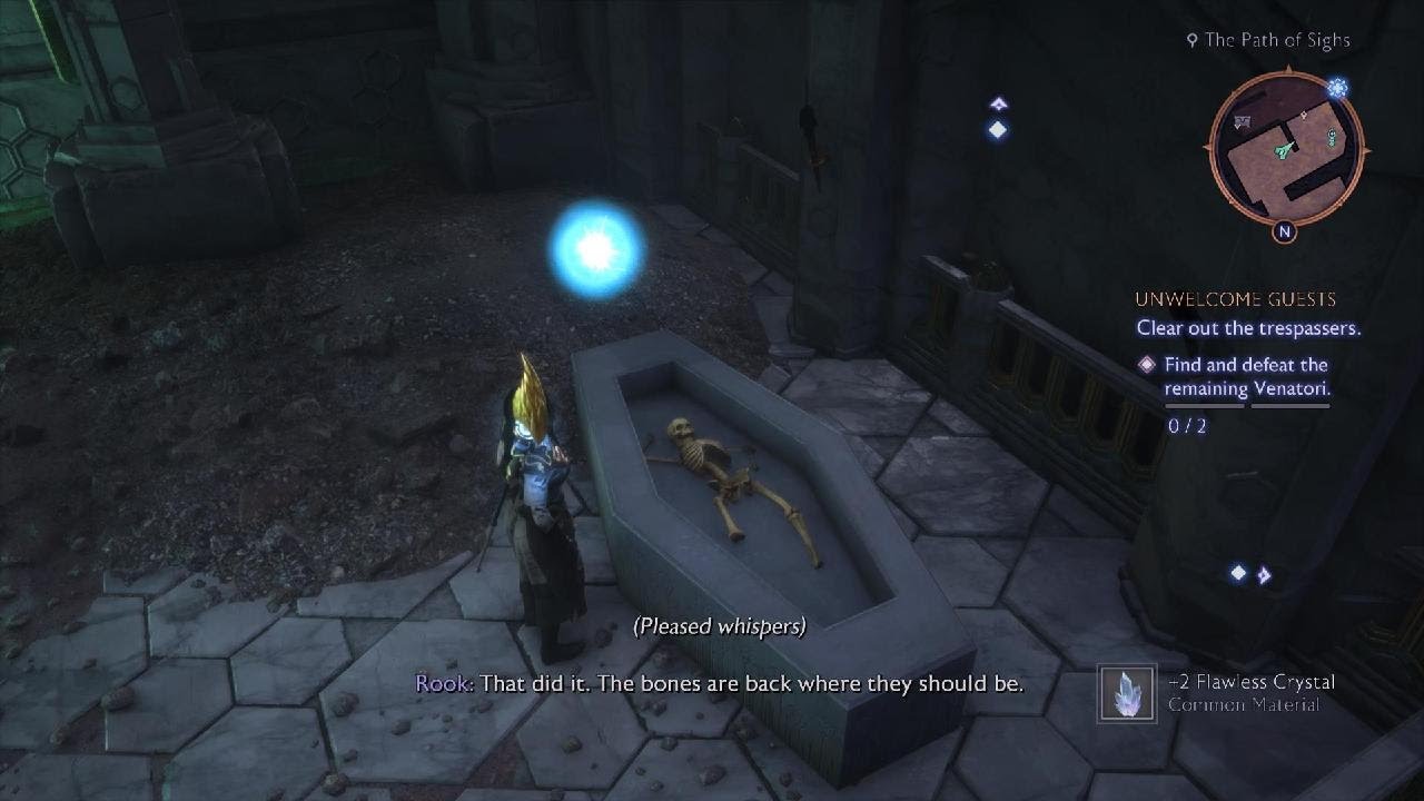 Wisp & Bones Puzzle Solution (Necropolis Halls) Dragon Age: The Veilguard (PS5)