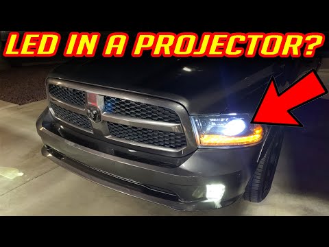 IS IT WORTH PUTTING LED BULBS IN PROJECTOR HEADLIGHTS ? | MUST SEE!