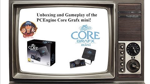 PC-Engine CORE Grafx mini - unboxing and review