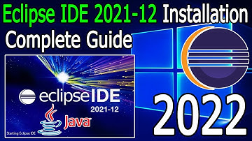 How to install Eclipse IDE on Windows 10/11 (2021-12) [ 2022 Update ] Eclipse - JAVA 17 Installation