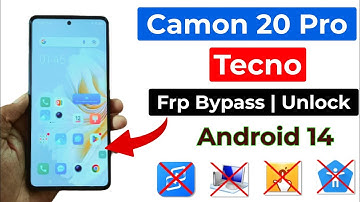 Tecno Camon 20 (ck6n) Android 14 Frp Bypass Latest Security Without Pc