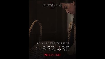 HARI KE 13 !!, #FilmKuntilanak2 Sudah 1.352.430 Penonton