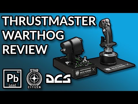 Thrustmaster Warthog HOTAS Review for DCS, MSFS, Star Citizen