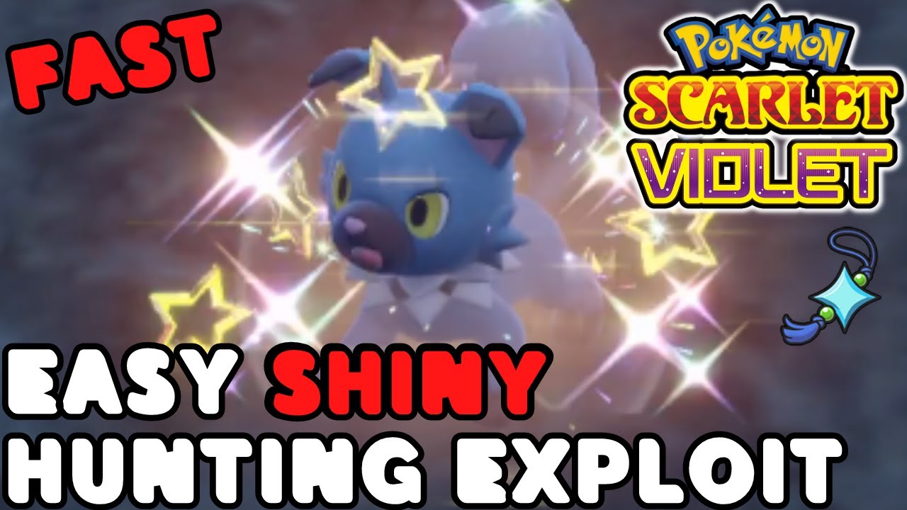 5 Ways to SHINY HUNT in Pokemon Scarlet Violet 