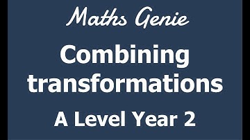 Combining transformations