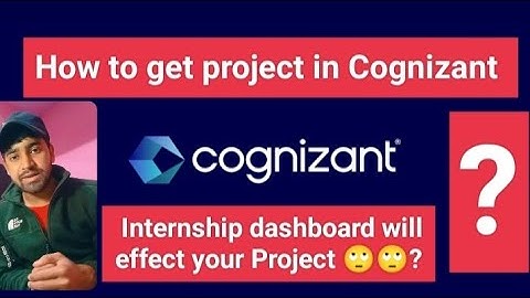 how to get project in Cognizant 2023 || Internship will effect yourProject? @cognizant#internship