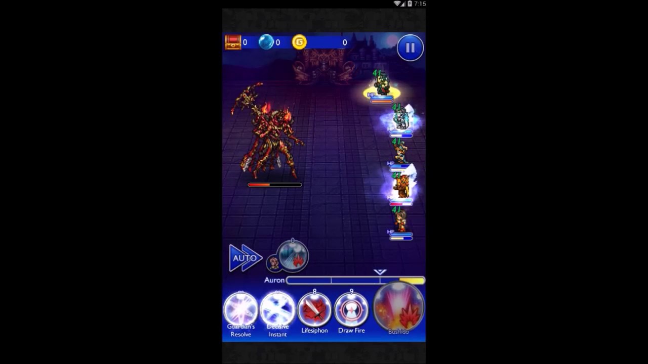 [FFRK] Brynhildr (Dervish Nightmare Dungeon)