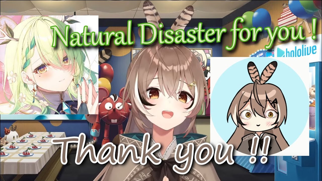 Fauna's call and gift for Mumei's Birthday