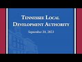 Tennessee Local Development Authority - 9/20/2023