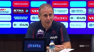 Abdullah Avcı Bu Oyun Bizim Için Doğru Bir Oyun Değil Trabzonspor - Demir Grup Sivpor 2-1