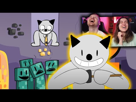 Новый Майнкрафт для нубов 2: Шахтерство | РЕАКЦИЯ на Alex Crish