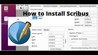 How to Install Scribus Design app in Linux