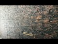 Exterior texture design on interior wall||apex createx bricks