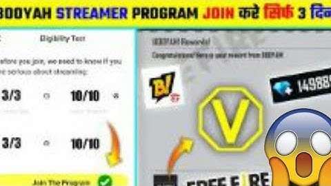 How To Join Booyah Streamer Program In 3 Days (GUARANTEED)