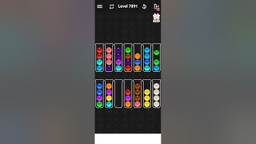 Ball Sort   Level 7891