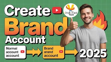 How to Convert YouTube Channel into Brand Account | Move YouTube Channel to Brand Account #vivekfast