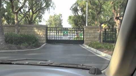 Gate access video