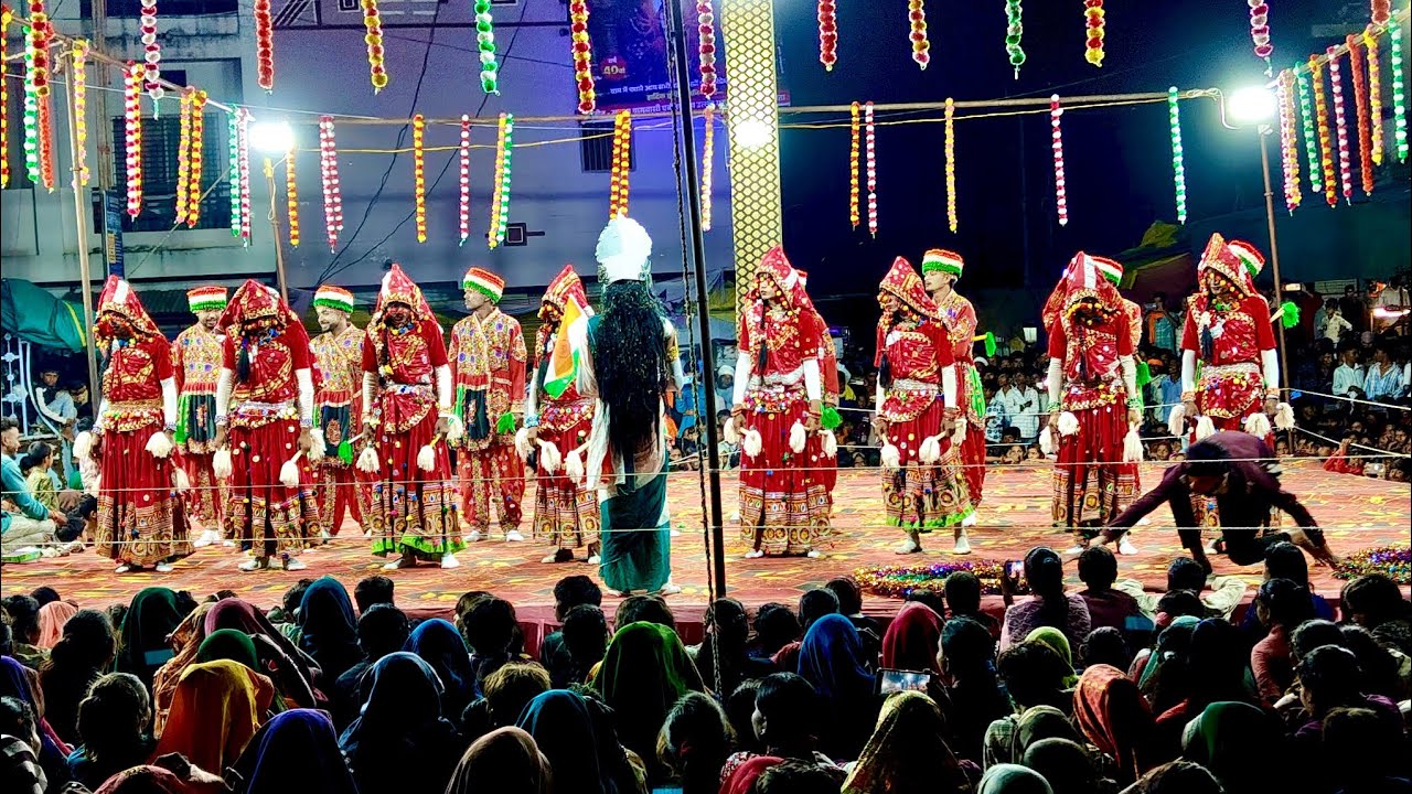 ग्राम पंचायत मेणीमाता में ‼️ भिकनगांव कि टीम का डांडिया गरबा वीडियो 🎉 #keilash_jamre 