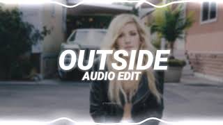 outside - calvin harris ft. ellie goulding [edit audio]