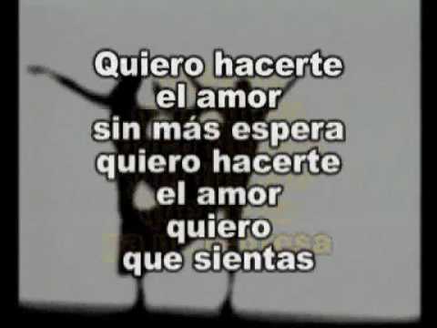 QUIERO LLENARTE KARAOKE.wmv - YouTube