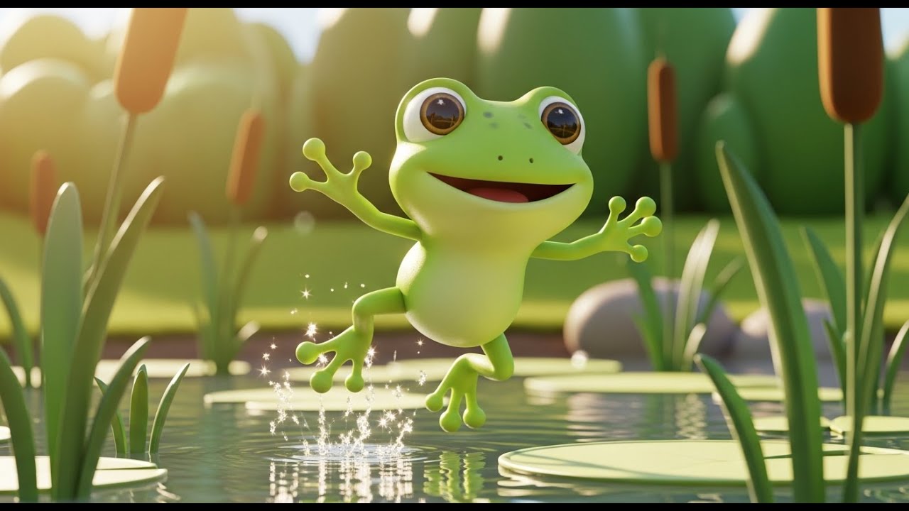 La Rana Que Usaba Gafas de Sol | Rima Infantil y Canción para Niños ...