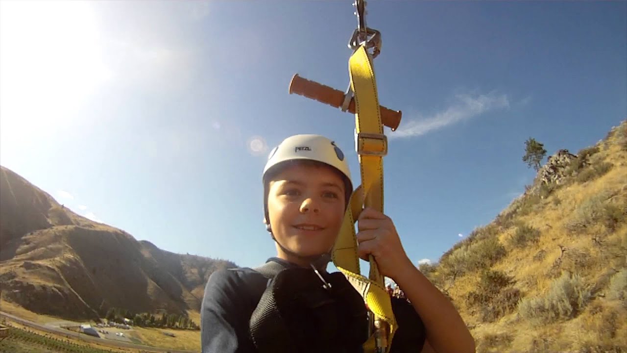 Washington's Playground Tunnel Zip Lines near Lake Chelan, WA YouTube