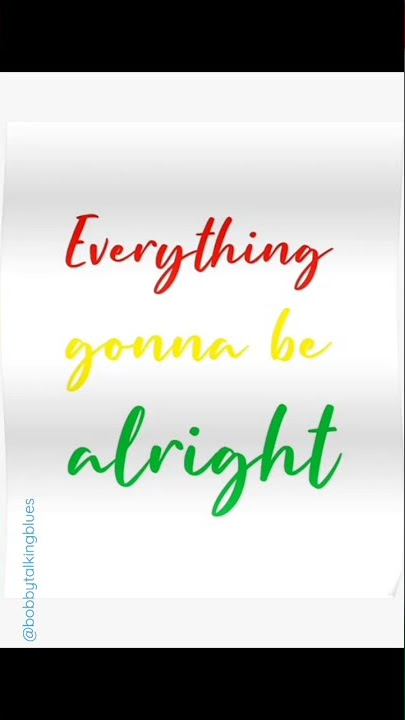 Everything is gonna be alright. #bobmarley #shorts #nowomannocry
