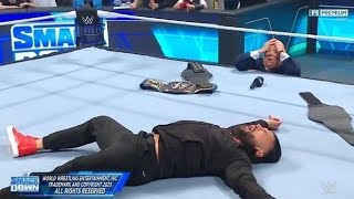 Usos Attacks Roman Reigns & Solo Sikoa WWE Smackdown 2023 Highlights