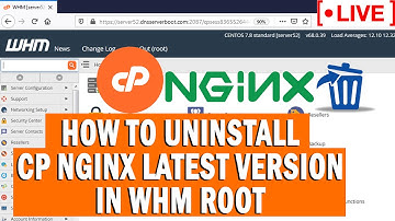 [🔴LIVE] How to uninstall CP Nginx latest version in WHM root?