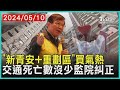 「新青安+重劃區」買氣熱 交通死亡數沒少監院糾正  十點不一樣 20240510