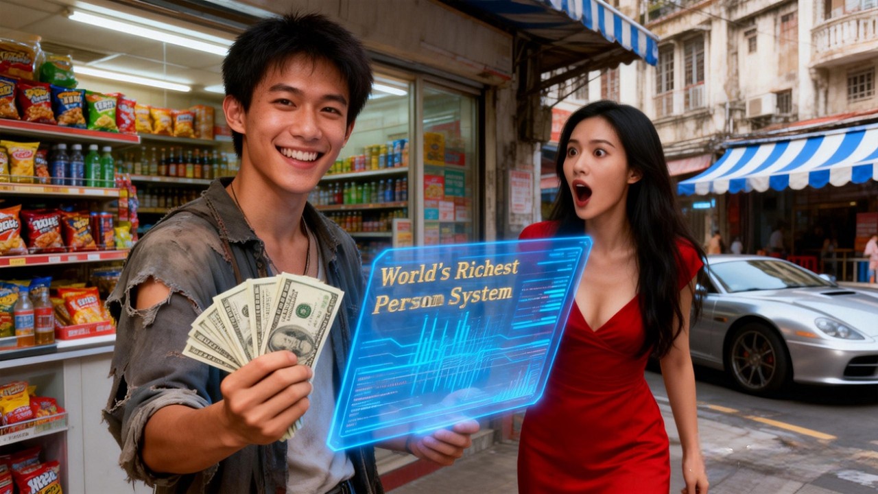 You can Find Beautiful Girlfriend for 0.1 yuan. Poor Uses World's Richest Man System to Become Rich