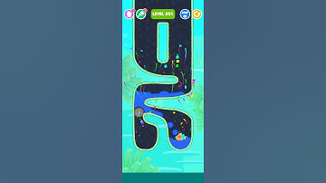 save the fish level 501 -mobile game/fishdom #shorts