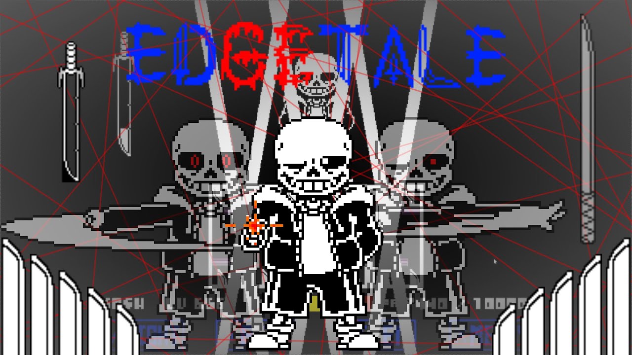Edgetale Edge Sans Fight (Sans Hard Mode, DEMO), Undertale Fan-Game