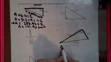Module 5 Lesson 2- Area of Right Triangle
