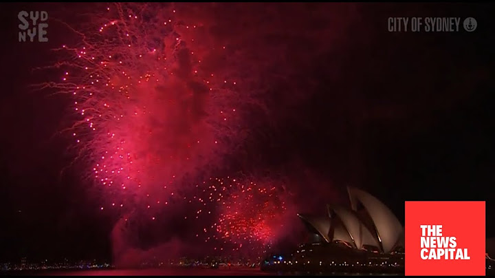 New Year's 2025: Australia puts on spectacular fireworks show over Sydney Harbour