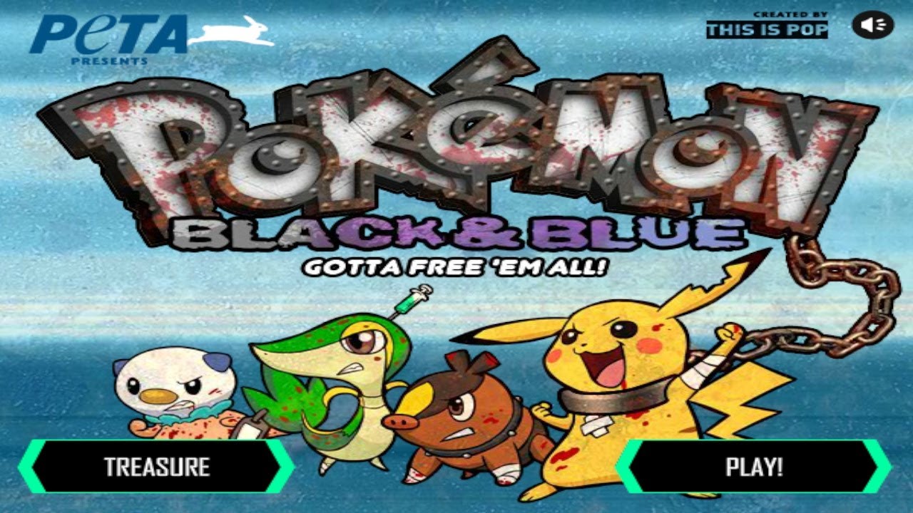 Pokémon Black and White Parody Game: Pokémon Black and Blue