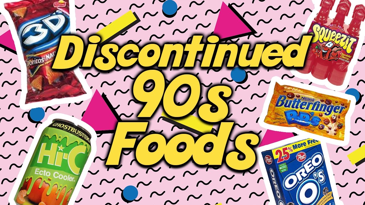 Discontinued Candy 90s