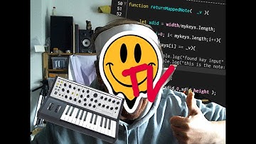 LCTV #5 - simple keyboard synth mit tone.js & p5.js