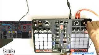 CONTROLADOR USB MIDI HERCULES P32 DJ CHILANGOESHOP