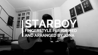 starboy - the weeknd ft. daft punk (fingerstyle guitar cover by jona cardamone)