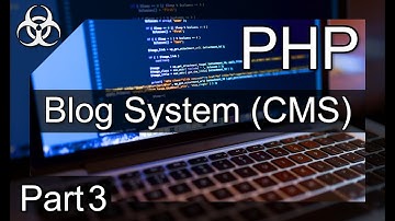 How to make a Blog System (CMS, Entries, CP) PHP & MySQL (Database) Tutorial Part 3