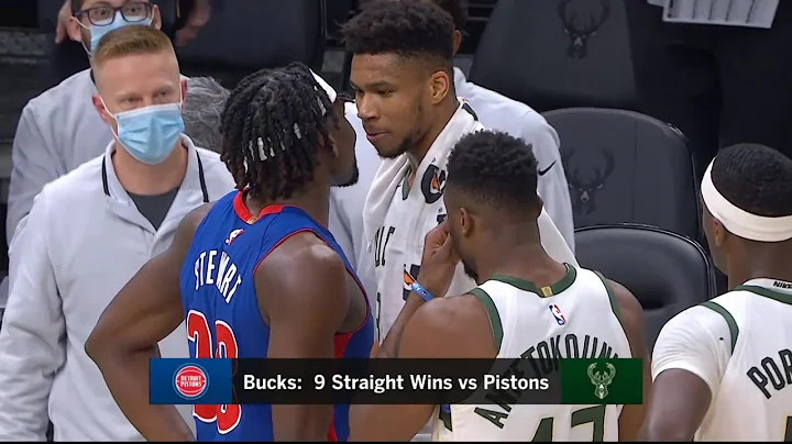 Giannis Antetokounmpo had some words for Pistons' rookie Isaiah Stewart after game - DayDayNews