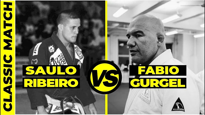 OLD SCHOOL BJJ MATCH: Saulo Ribeiro vs Fabio Gurge...