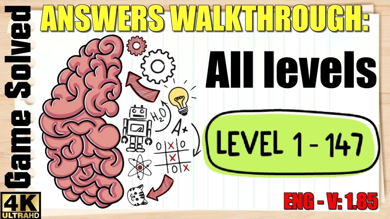 Brain Test Solutions Or Answers [1-360+] All Level And Walkthrough -  Puzzle4U Answers