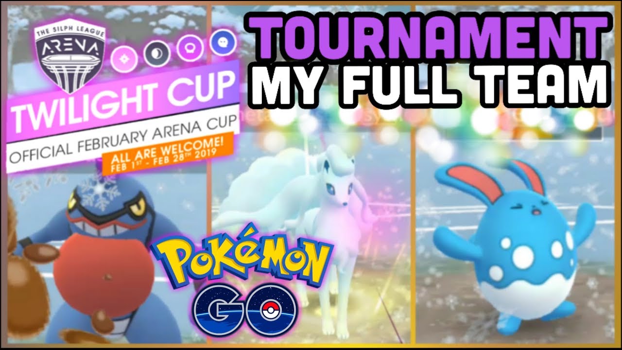 Twilight Cup Tournament & my full team in Pokemon GO 