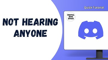 HOW TO FIX NOT HEARING ANYONE ON DISCORD