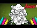 New Avengers Earth's Mightiest Heroes Coloring Pages