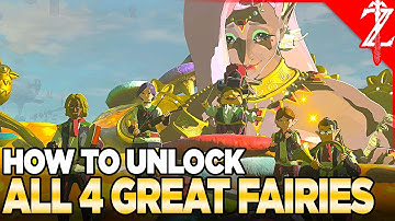How to Get All 4 Great Fairy Fountains  in Tears of the Kingdom