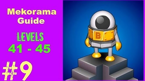 Mekorama Android Gameplay ( Levels 41 - 45 ) | Let