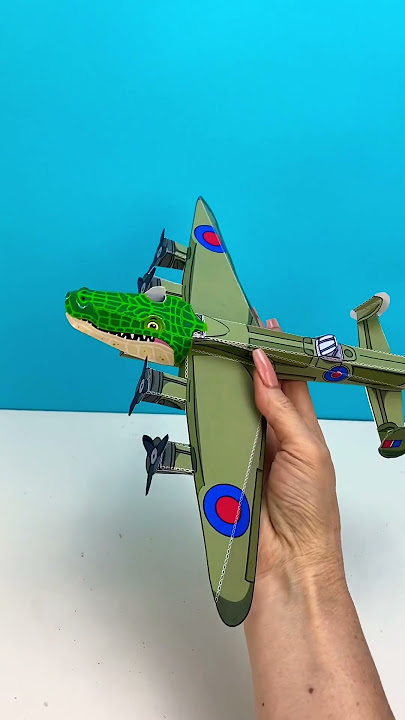 Bombardino Crocodilo DIY #bombardinocrocodilo #papercrafts